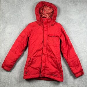 Patagonia Women's S Rubicon Down Jacket Red 600-Fill Puffer Ski Snow Coat READ